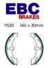 Yamaha YFM 350 FWT/FWU Big Bear 87-88 Mâchoires de Frein Avant EBC Standard