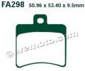 Aprilia RS 125 11 Задні колодки EBC — тип GG