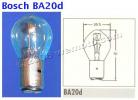 Aprilia Scarabeo 50 (2T) (Rear Disc Model) (PFG00/TH000) 00-05 Bulb Headlight
