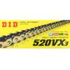 Honda XR 250 R1 01 Chain DID VX3 X-Ring Premium Gold & Black