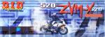 Honda XR 250 R1 01 Ketting DID ZVM-X Super Heavy Duty X-Ring Gold