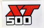 Yamaha XT 500 (Short Seat) 87 Комплект наклейок №1