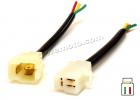 3 Pin Connectors Male and Female Set Wide