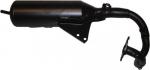 Honda SJ 50 P/R/S/T/V/W/X Bali 93-99 Exhaust Complete