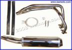 Honda FJS 600 Silverwing Scooter 1 01 Exhaust Complete