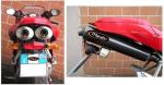 Ducati 999 05-06 Silencieux Marving - Ovale - Fibre de Carbone