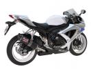 Suzuki GSXR 750 K9 09 DEVIL MASTER Carbon Silencer - E-Marked