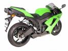 Kawasaki ZX-6R (ZX 600 P7F/P8F) 07-08 Silencieux Rocket Devil - Fibre de Carbone - de Marque-E