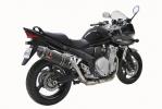 Suzuki GSF 650 K7/K8 Bandit 07-08 DEVIL ROCKET Carbon Silencer High Level Mounting - E-Marked