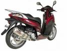 Honda SH 300i A7/A8 07-09 DEVIL RUNNER Stainless Silencer - E-Marked