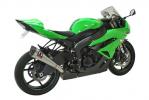 Devil GP Replica Silencer Kawasaki ZX 6R 2009 - Stainless Steel - E-MARKED - 53905