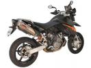 KTM 990 Supermoto 09 DEVIL RUNNER Stainless Silencer - E-Marked