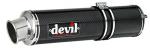 Yamaha XT 125 X 06 DEVIL RACER Carbon Silencer - E-Marked