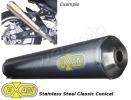 Honda CBR 1000 RR Fireblade 11 Conical Classic Silencer - Stainless Steel