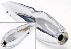 Honda CD 175 All models 71-78 Silencieux - Gauche