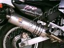 Honda XRV 750 X/Y RD07 Africa Twin 99-03 Leo Vince SBK Evo II - Oval Alloy Can (E-Marked)