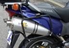 Honda XL 1000 V6 Varadero 06 Leo Vince SBK Evo II - Alliage Ovale s'enfilent dans les Bidons - Paire - de Marque-E