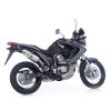Honda XL 700 V8/V9 Transalp 08-09 Pot d'Echappement Leo Vince SBK Evo II - Ovale - Alliage - de Marque-E