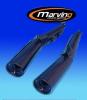 Kawasaki GPZ 900 R A7-A11 (ZX900A) 90-98 Marving MASTER Silencers - Black Chrome