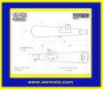 Honda CX 500 A 79-80 Silencer Pattern Original - Pair