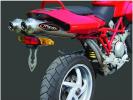 Ducati Multistrada 1100 S (1078cc) 09 Marving SUPERLINE Ovale Demper - Aluminium - E-gekeurd