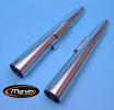 Honda CM 400 T NC01 79-81 Silencieux Coniques Marvi Marving - Chrome