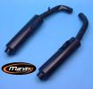 Honda CBR 1000 FH/FJ (SC21) 87-88 Silencieux de Style Original Marving - Noir