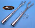 Suzuki GS 1100 GZ 82-84 Marving MARVI Conical Silencers - Chrome