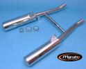 Suzuki VX 800 L/M/N/P/R/S/T/V 90-97 Silencieux de Style Original Marving - Chrome