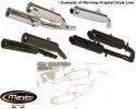 Honda CBR 1000 FL 90 Silencieux dans le Style Original Marving - Noir et Aluminium