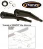 Honda VF 500 FF/F2F 85 Silencieux Master Marving - Chrome Noir