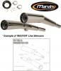 Honda VF 750 SE 84 Marving MASTER Dempers - Chrome