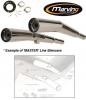 Suzuki GSX 1100 ESD 83 Silencieux Master Marving - Chrome