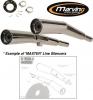 Kawasaki Z 1000 J1/J2 81-82 Marving MASTER Silencers - Chrome