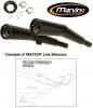 Honda CB 1100 F (SC11) 83-84 Marving MASTER 4/2 Complete System