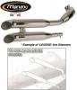 Suzuki VZ 800 X/Y/K1/K2 Marauder 99-03 Marving LEGEND Custom Silencers - Chrome