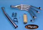 Kawasaki Z 650 F2 80-81 Marving RACING 4/1 Complete System - Chrome