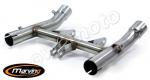 Honda CX 500 A 79-80 Collector Box - Stainless Steel