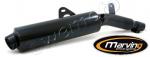 Suzuki DR 650 RUN/RN/RUP/RP (SP44A/B) 92-93 Silencieux Marving Ligne E.D.R  - Simple - Noir