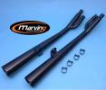 Suzuki GSX 400 FW/FWS/FWS-2 83-85 Silencieux Coniques Marvi Marving - Chrome Noir