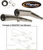 Yamaha XJ 750 RF Seca (USA) 81 Silencieux Master Marving - Chrome