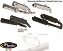 Suzuki RF 600 RT/RV 96-97 Silencieux dans le Style Original Marving - Chrome et Aluminium