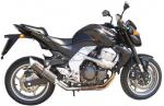 Kawasaki Z 750 (ZR 750 L7F/L8F) 07-08 Silencieux Ligne Entaillé Marving - Fibre de Carbone