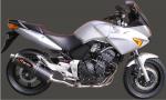 Honda CBF 600 N4/N5/N6 04-06 Marving SUPERLINE Oval Silencer - Carbon Fibre - E-Marked