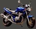Suzuki GSF 600 SK1/SK2/SK3 Bandit 01-03 Marving SUPERLINE Oval Silencer - Titanium - E-Marked