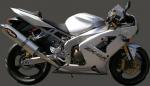 Kawasaki ZX-6R (ZX 636 A1P) 636cc 02 Marving SUPERLINE Oval Silencer - Titanium - E-Marked