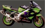 Kawasaki ZX7-R (ZX 750 P1/P2/P3) 96-98 Marving SUPERLINE Oval Silencer - Aluminium - E-Marked
