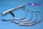 Honda CB 550 F/F1/F2 75-80 Système d'Echappement Complet Motad 