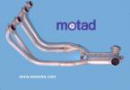 Honda CBR 1000 FL 90 Collecteurs Motad  - Inox
