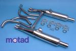 Honda GL 1000 Z Goldwing 79 Motad Complete System Stainless